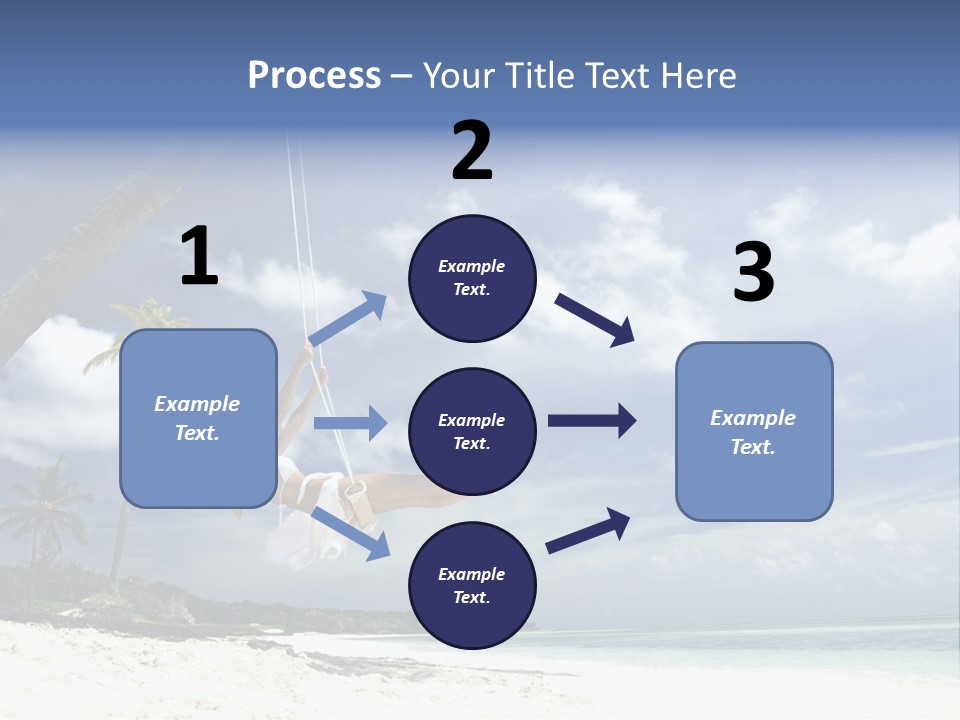 White Industry Conditioner PowerPoint Template