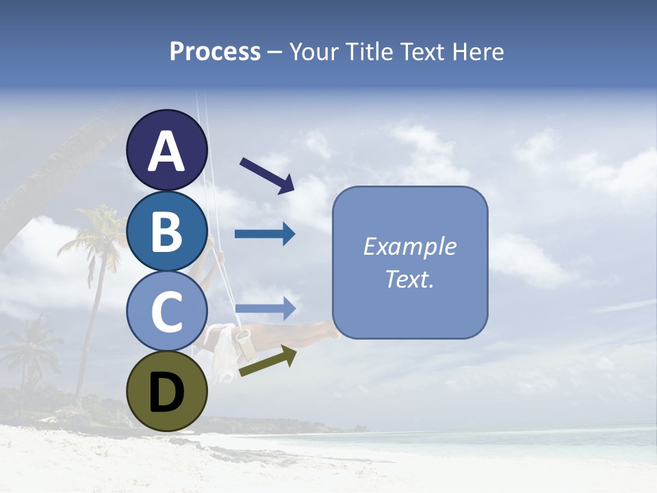 White Industry Conditioner PowerPoint Template