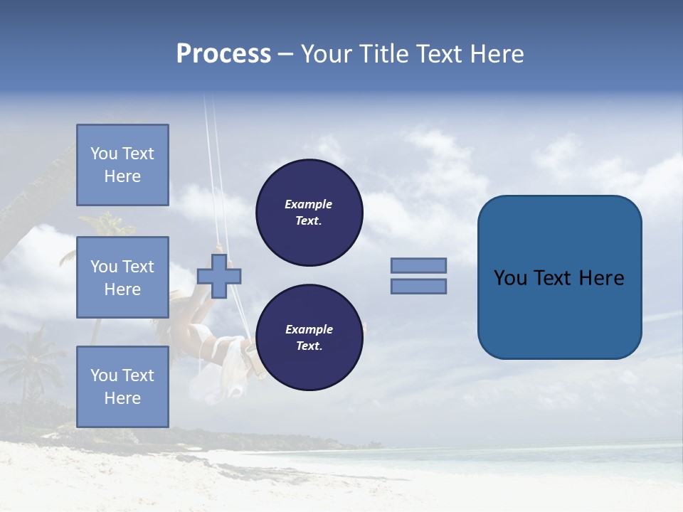 White Industry Conditioner PowerPoint Template