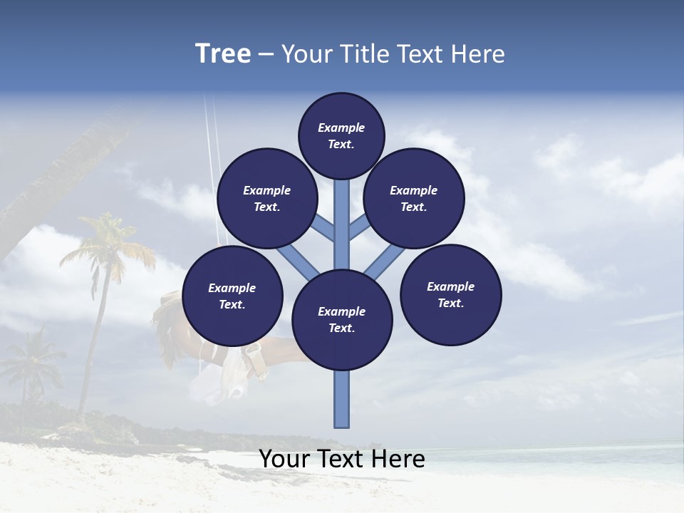 White Industry Conditioner PowerPoint Template