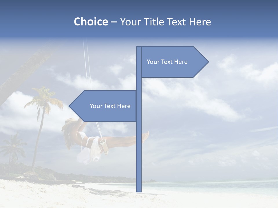 White Industry Conditioner PowerPoint Template