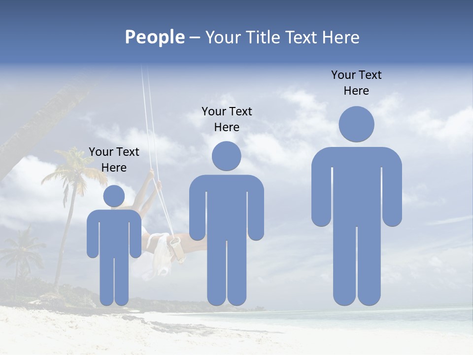 White Industry Conditioner PowerPoint Template