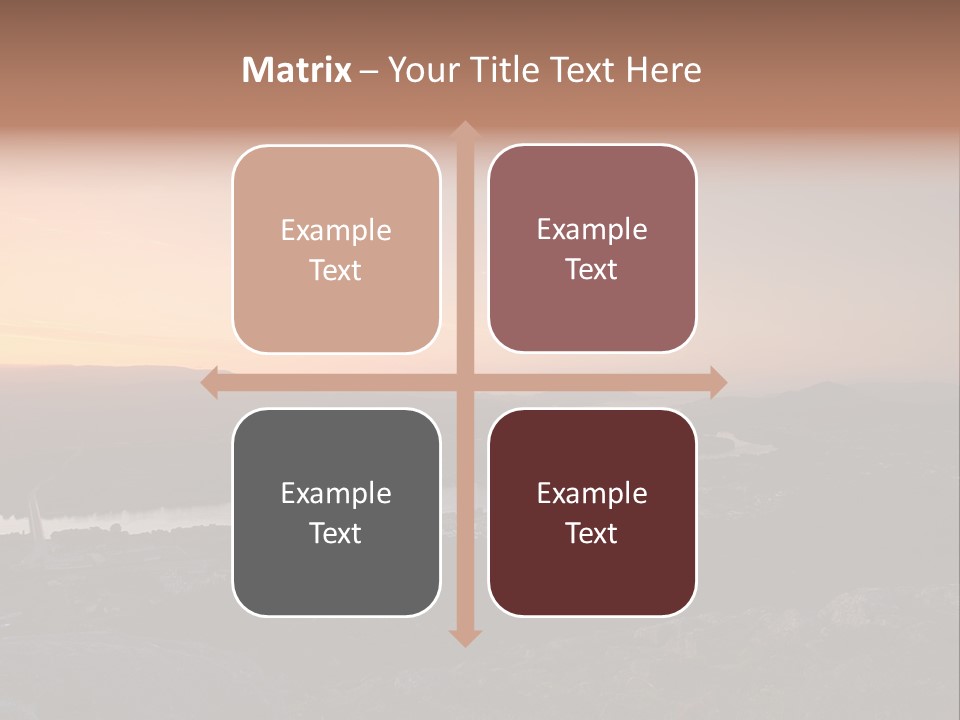 Supply Cooling Temperature PowerPoint Template