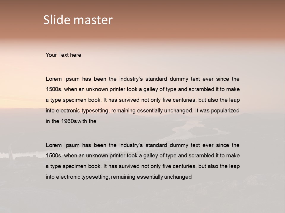 Supply Cooling Temperature PowerPoint Template