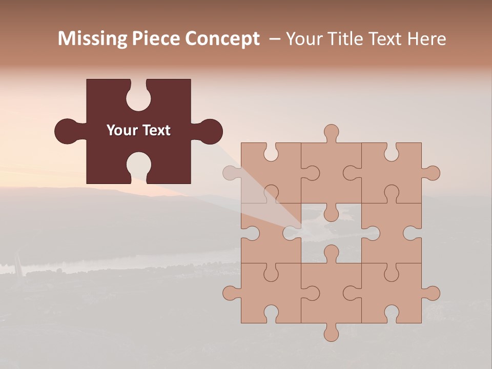 Supply Cooling Temperature PowerPoint Template