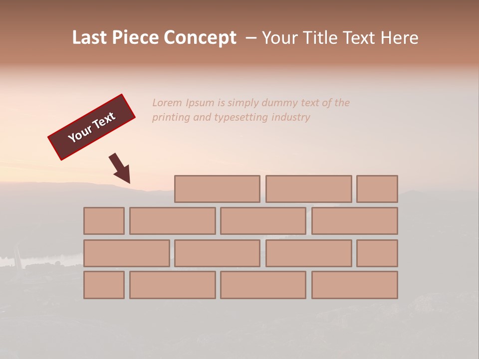 Supply Cooling Temperature PowerPoint Template