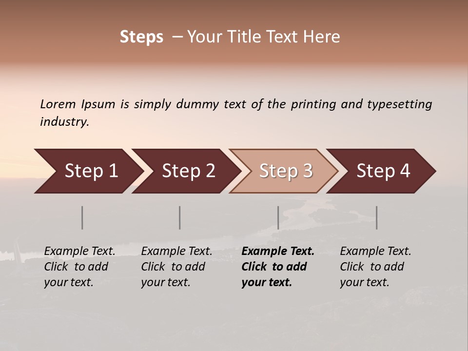 Supply Cooling Temperature PowerPoint Template
