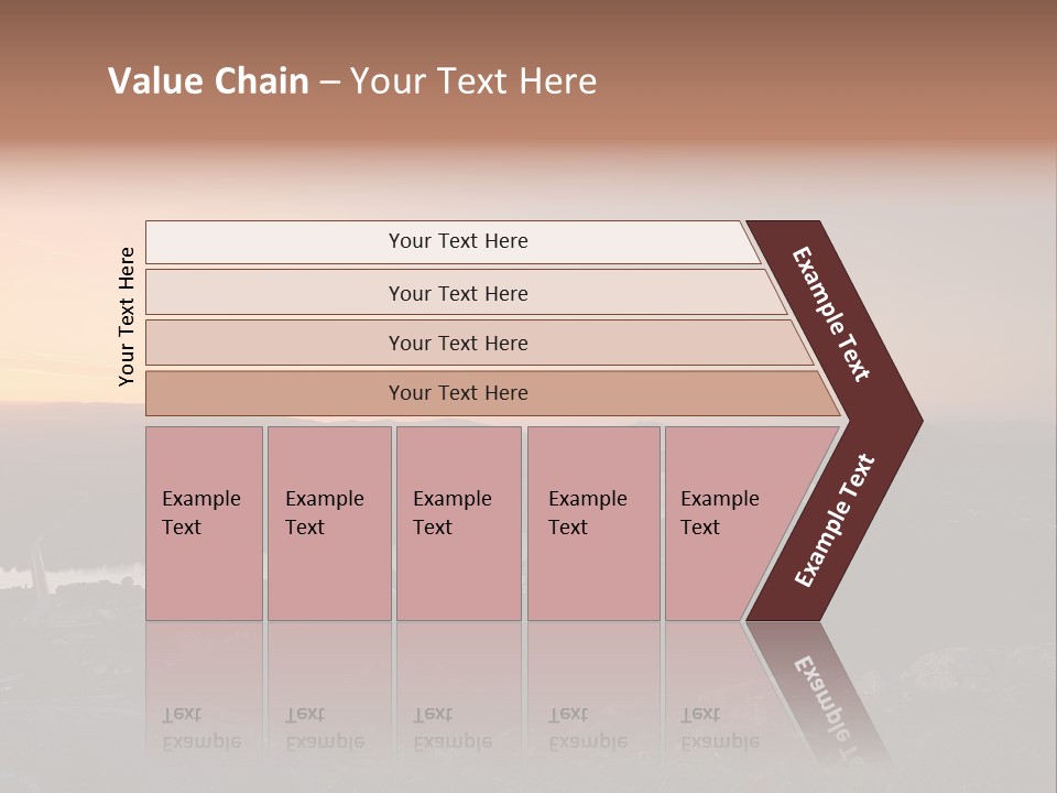 Supply Cooling Temperature PowerPoint Template