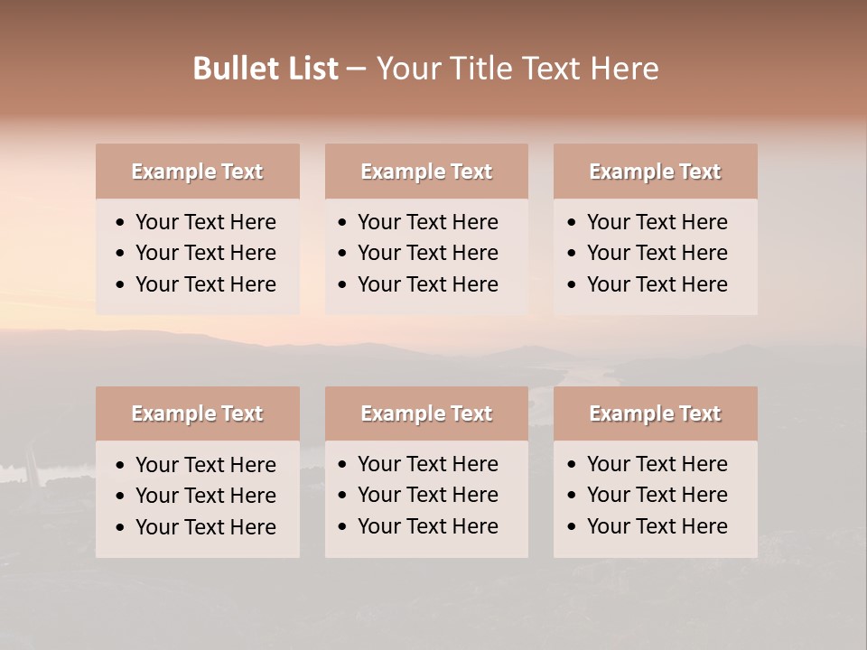 Supply Cooling Temperature PowerPoint Template