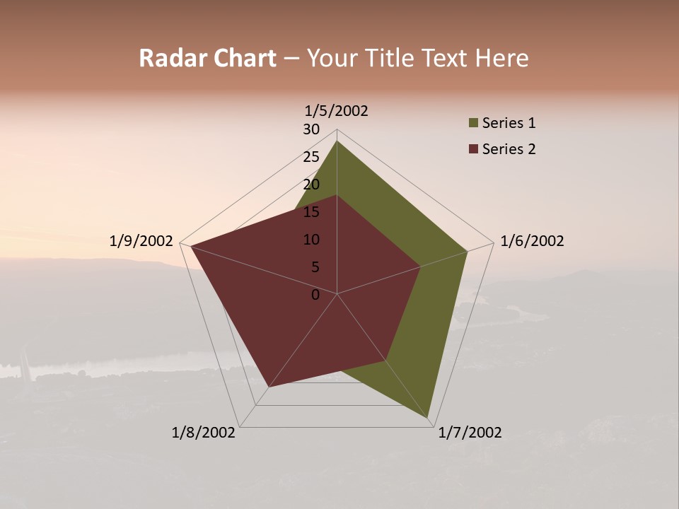 Supply Cooling Temperature PowerPoint Template