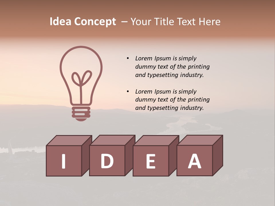 Supply Cooling Temperature PowerPoint Template