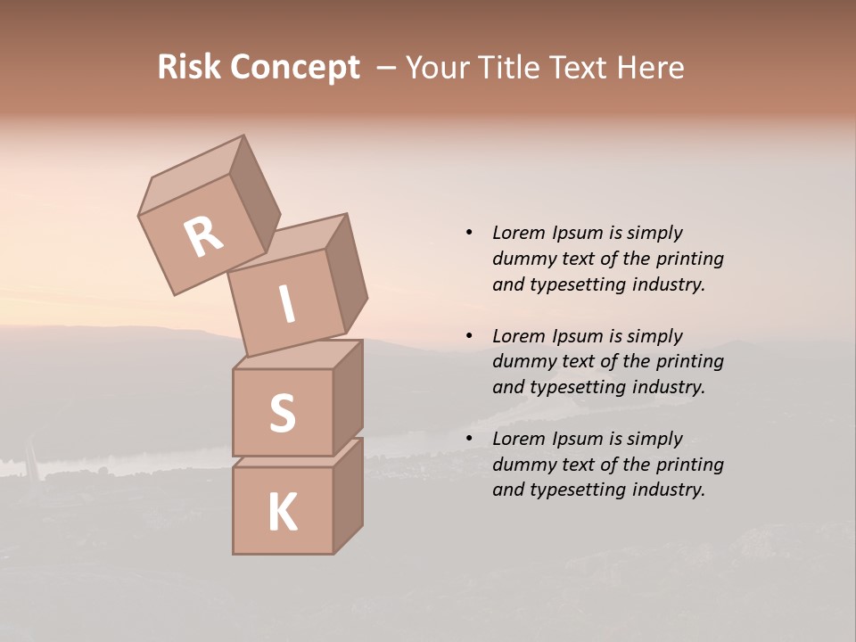 Supply Cooling Temperature PowerPoint Template