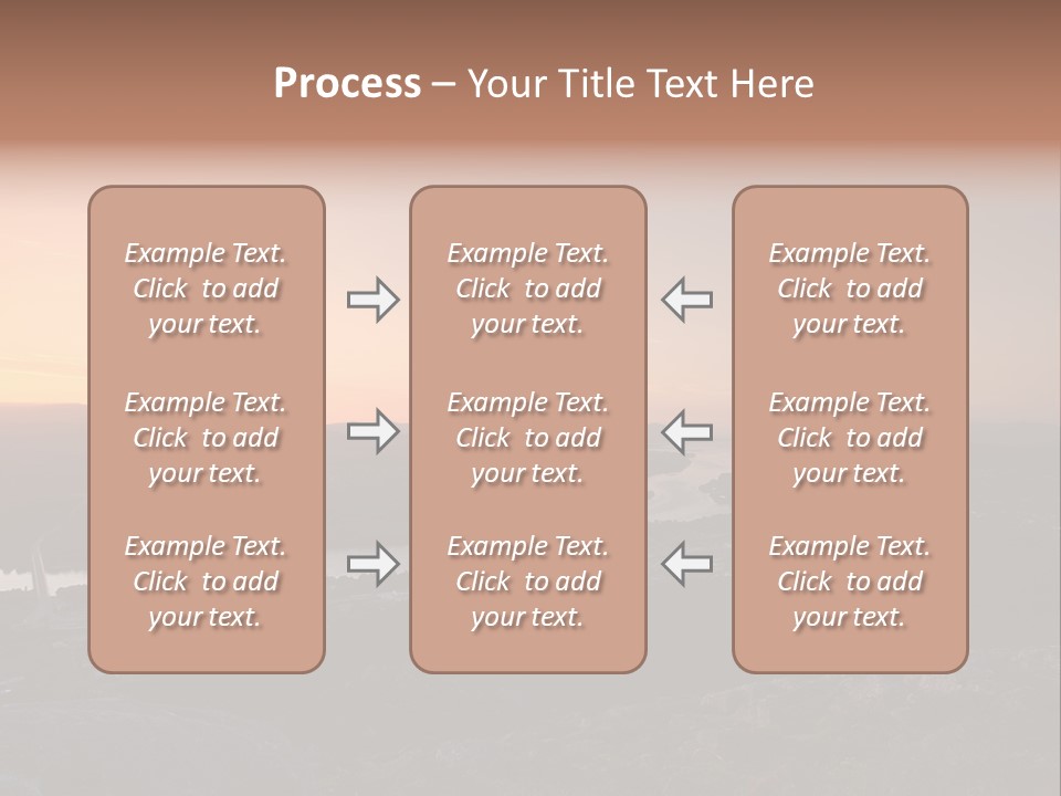 Supply Cooling Temperature PowerPoint Template