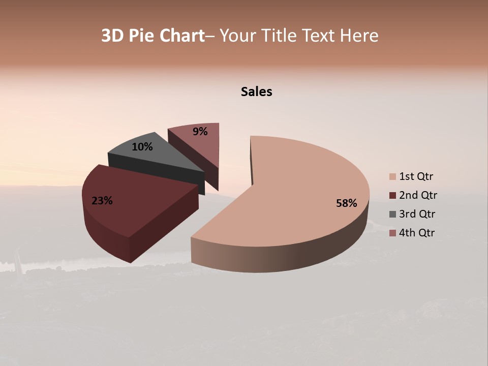 Supply Cooling Temperature PowerPoint Template