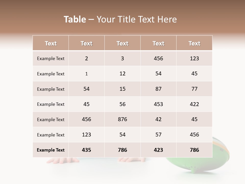 Home Cool Cold PowerPoint Template