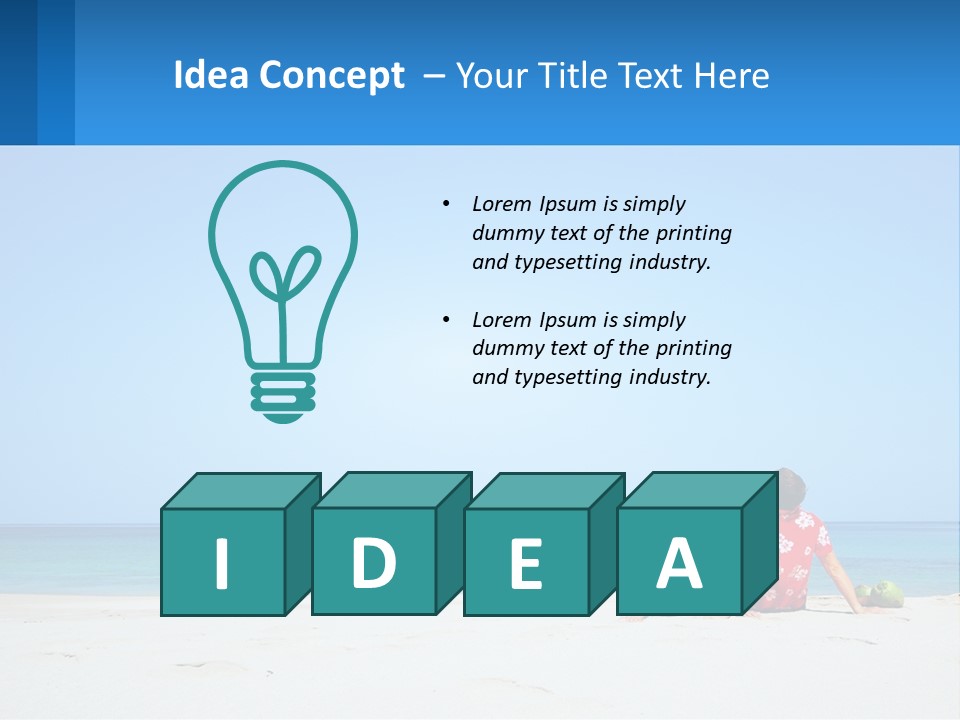 Temperature Supply Remote PowerPoint Template
