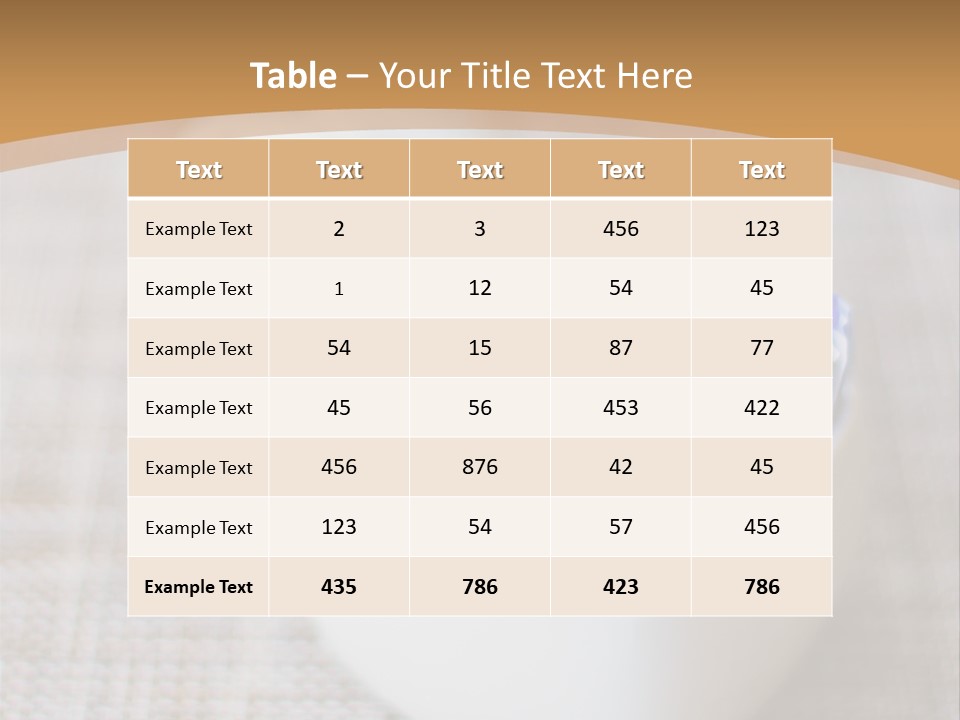 Switch House Temperature PowerPoint Template