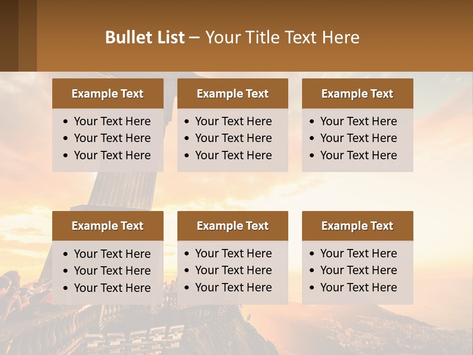Temperature Electric System PowerPoint Template