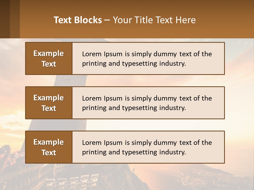 Temperature Electric System PowerPoint Template