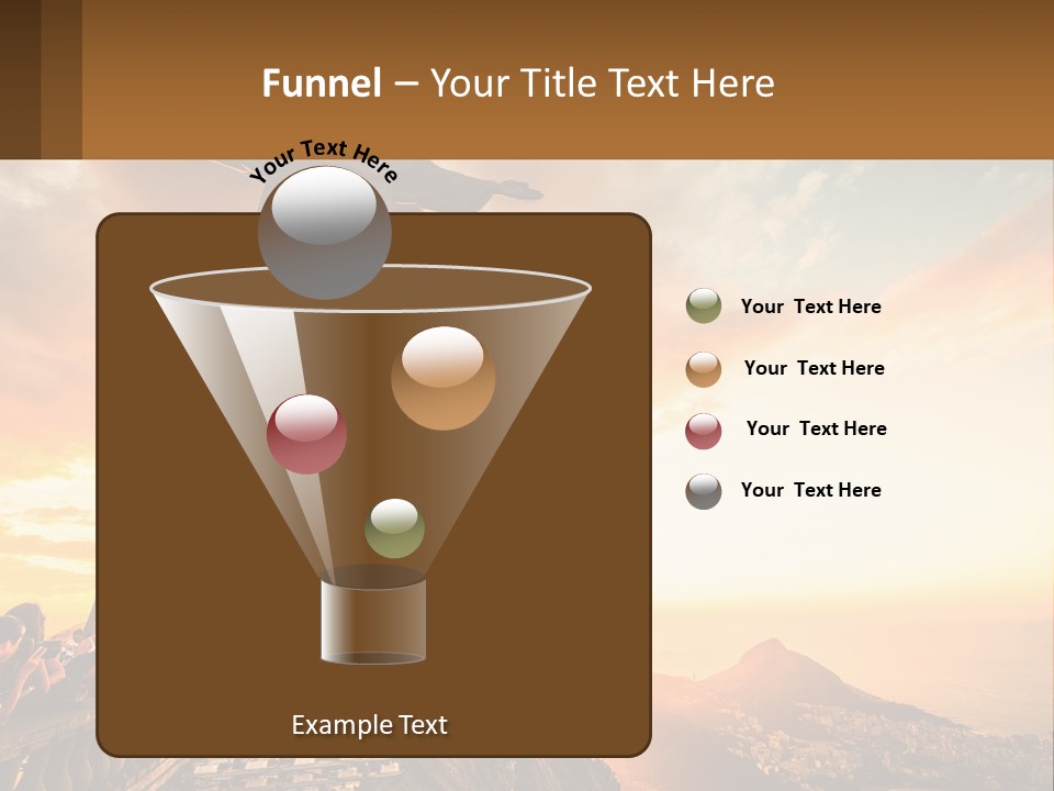 Temperature Electric System PowerPoint Template