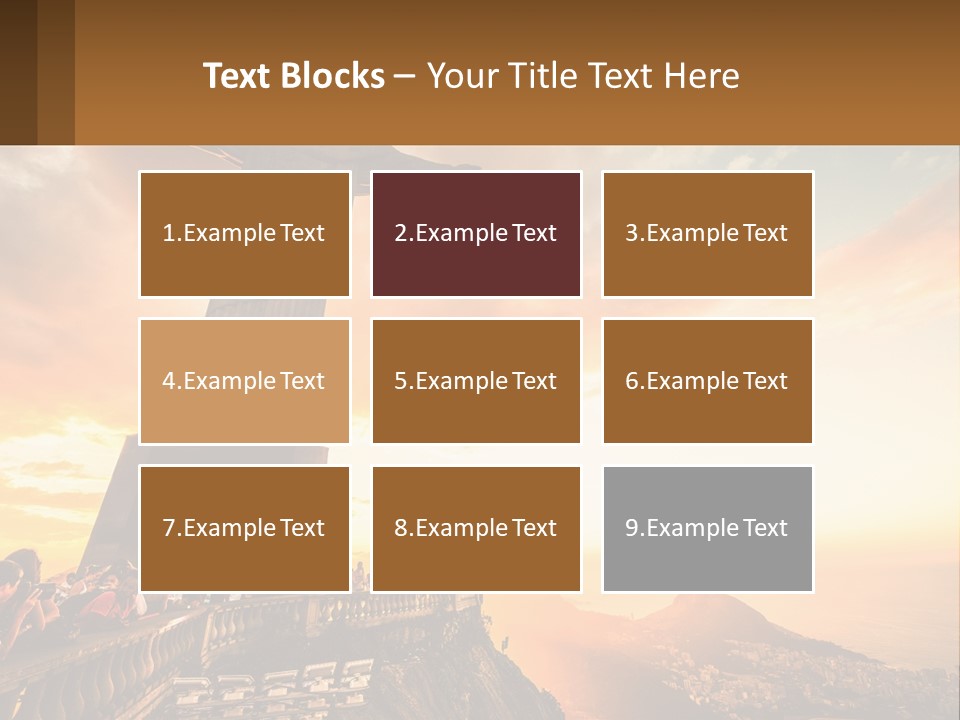Temperature Electric System PowerPoint Template