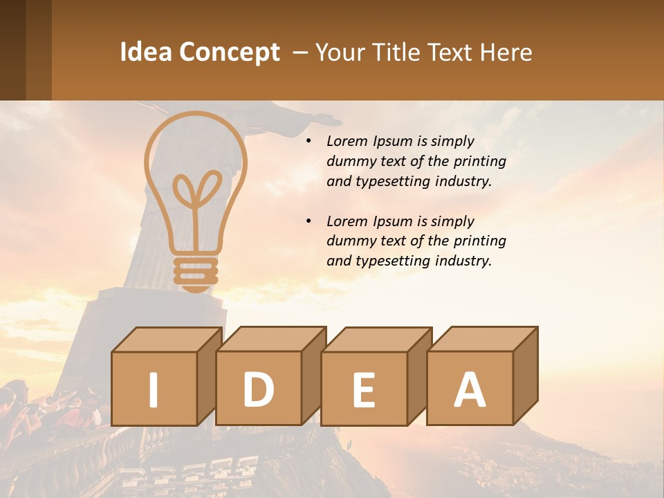Temperature Electric System PowerPoint Template
