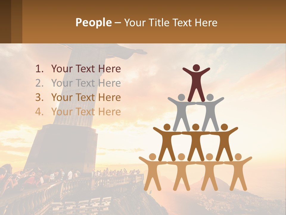 Temperature Electric System PowerPoint Template