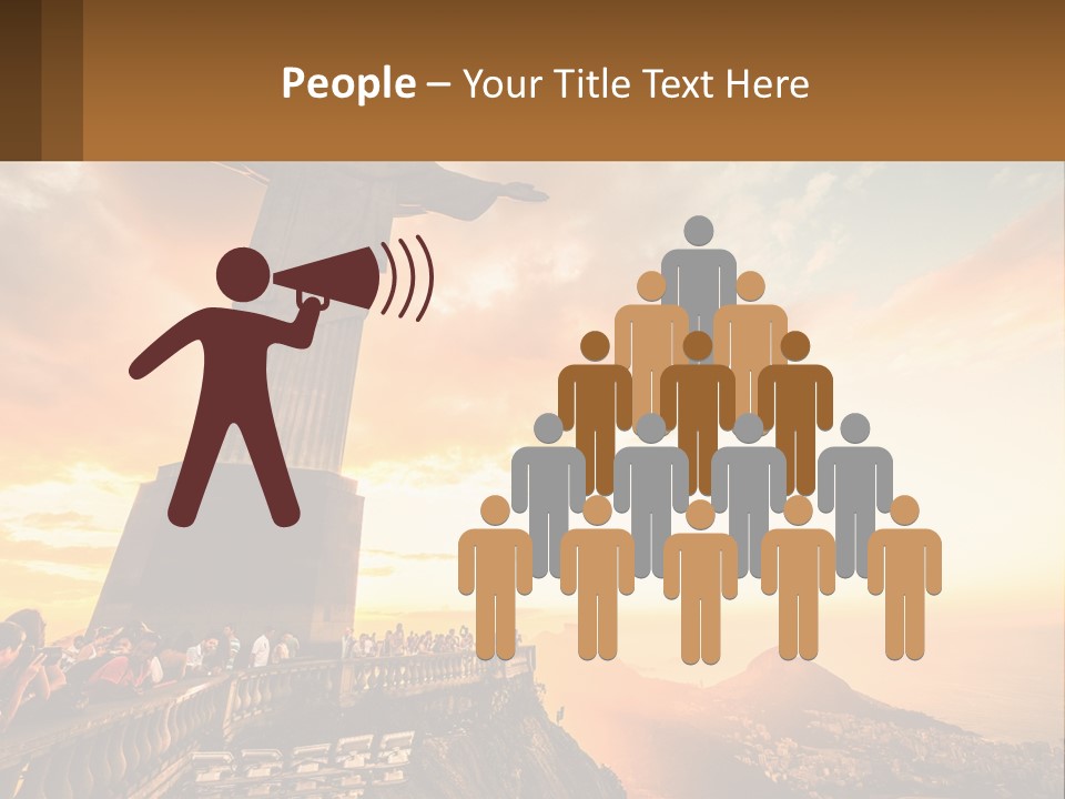 Temperature Electric System PowerPoint Template