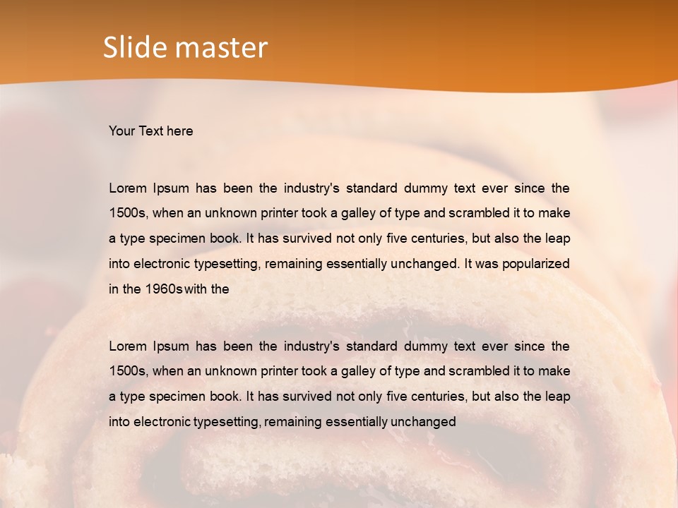 Temperature Power House PowerPoint Template