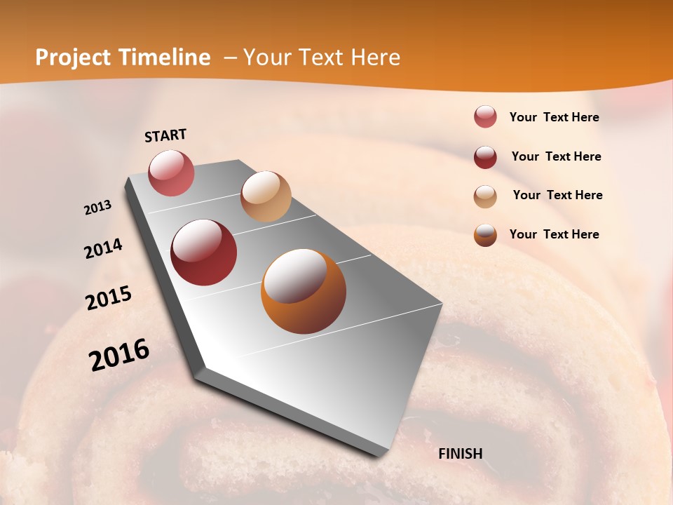 Temperature Power House PowerPoint Template