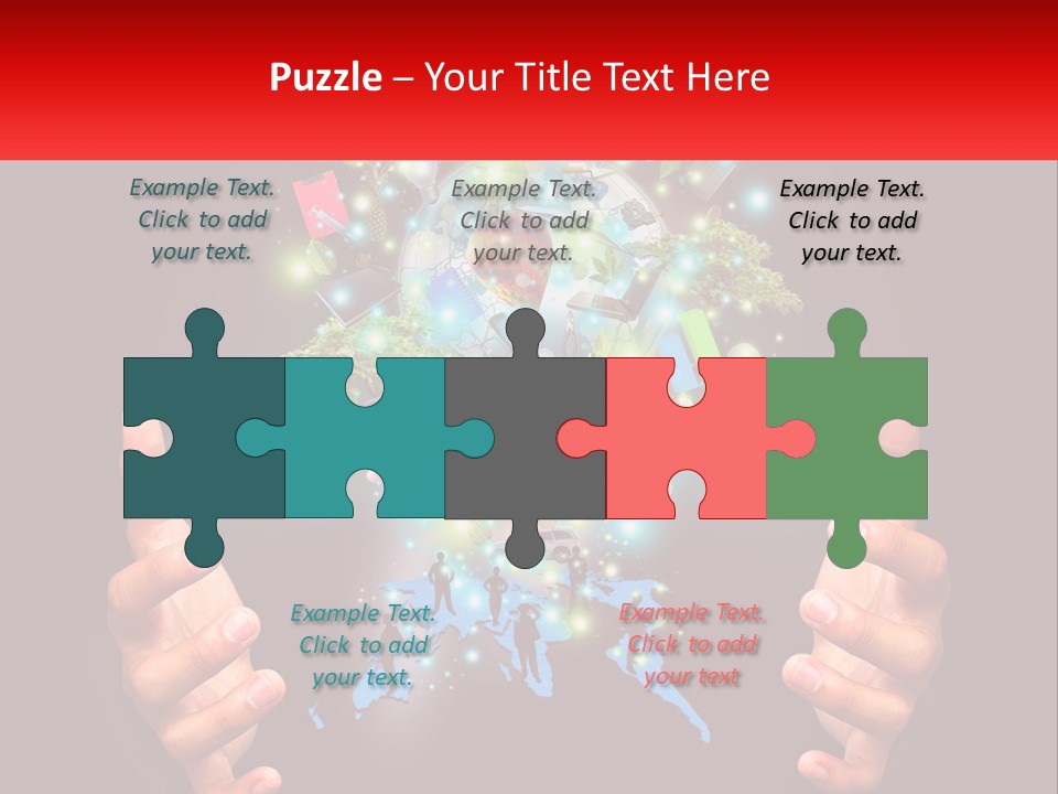 Electricity Ventilation Cooling PowerPoint Template