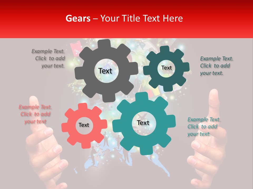 Electricity Ventilation Cooling PowerPoint Template