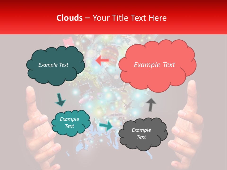 Electricity Ventilation Cooling PowerPoint Template