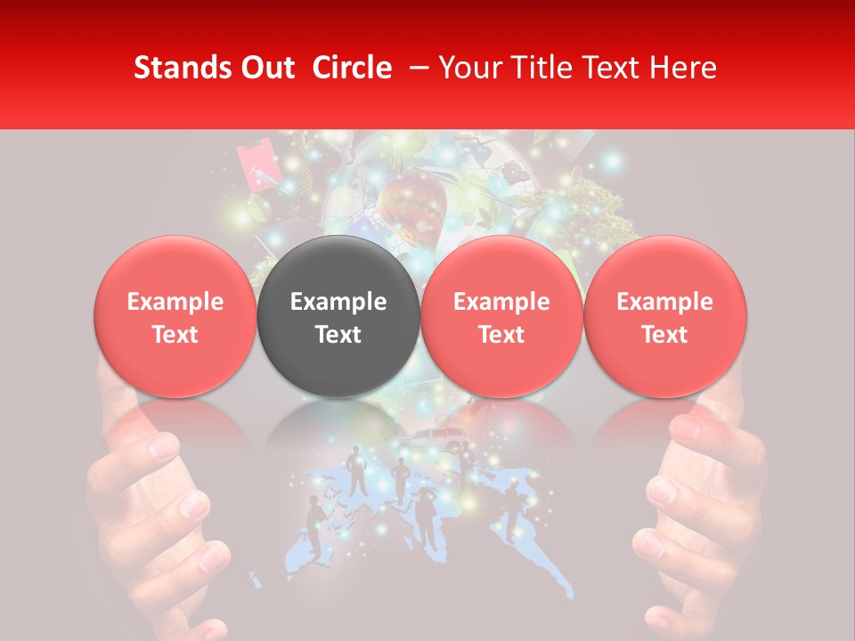 Electricity Ventilation Cooling PowerPoint Template