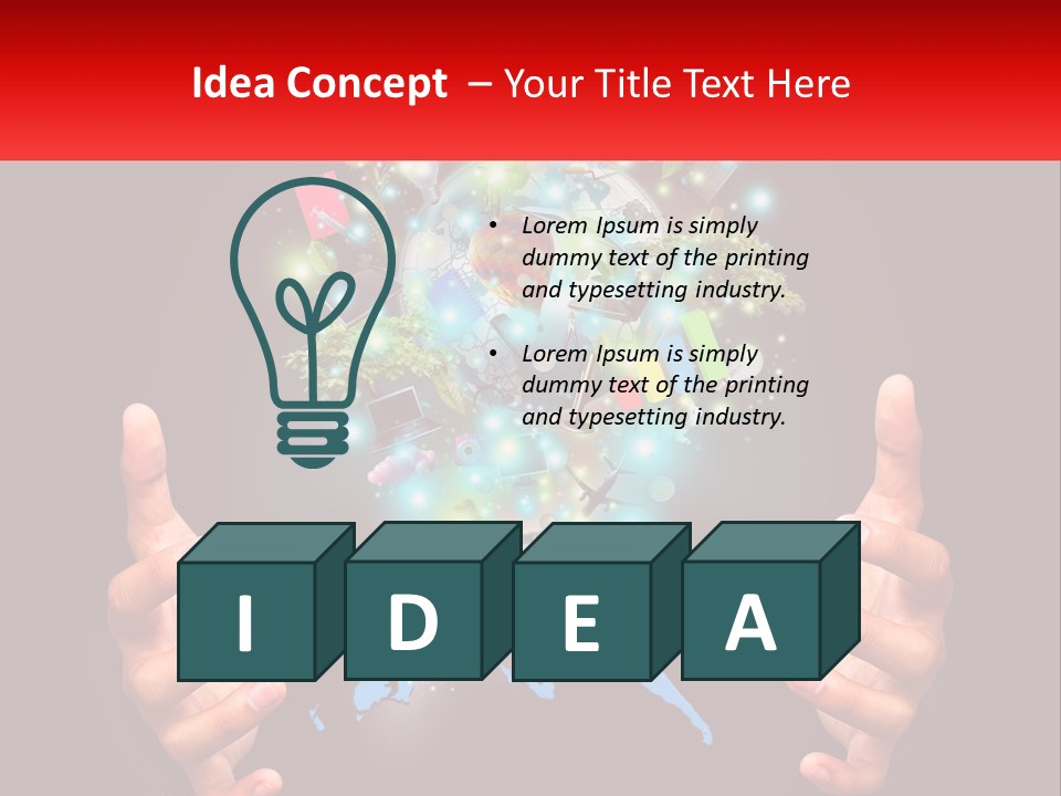 Electricity Ventilation Cooling PowerPoint Template