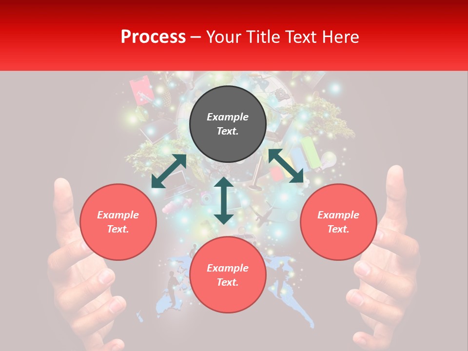Electricity Ventilation Cooling PowerPoint Template