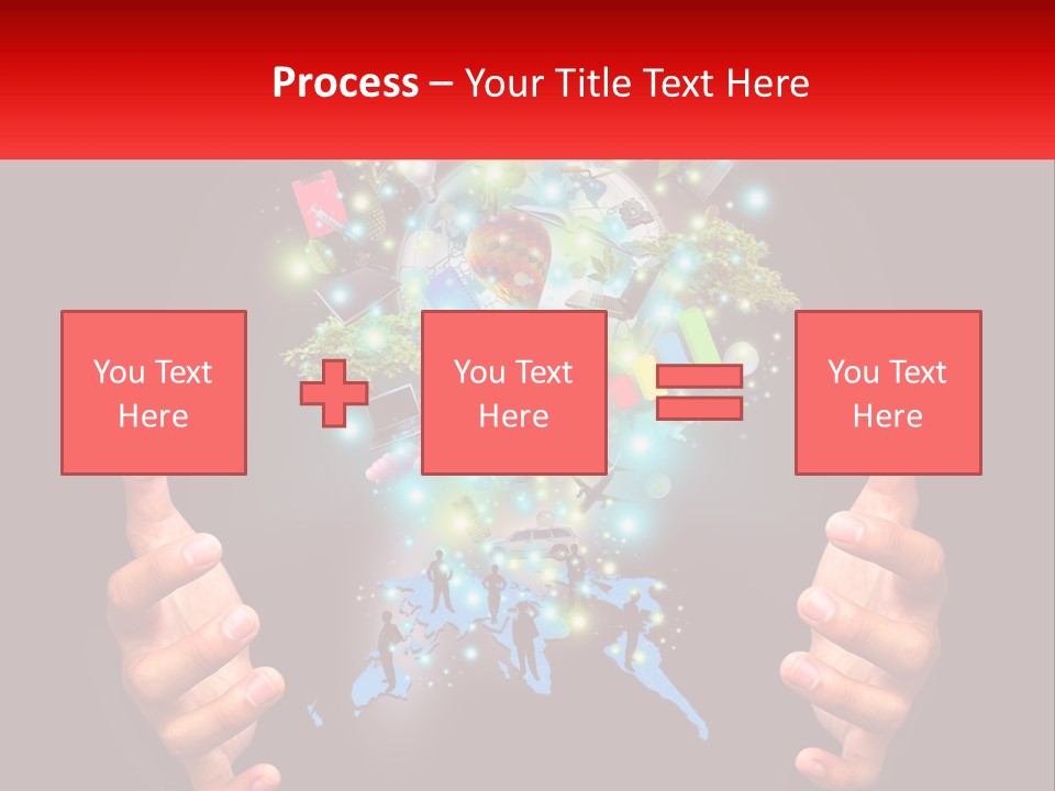Electricity Ventilation Cooling PowerPoint Template