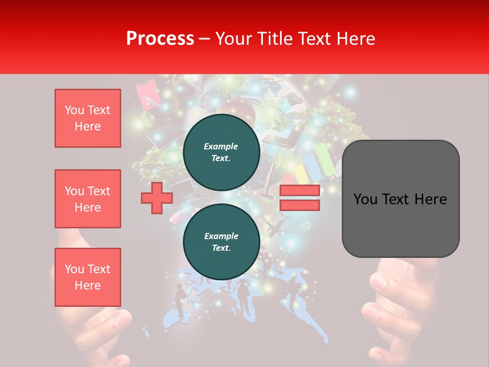 Electricity Ventilation Cooling PowerPoint Template