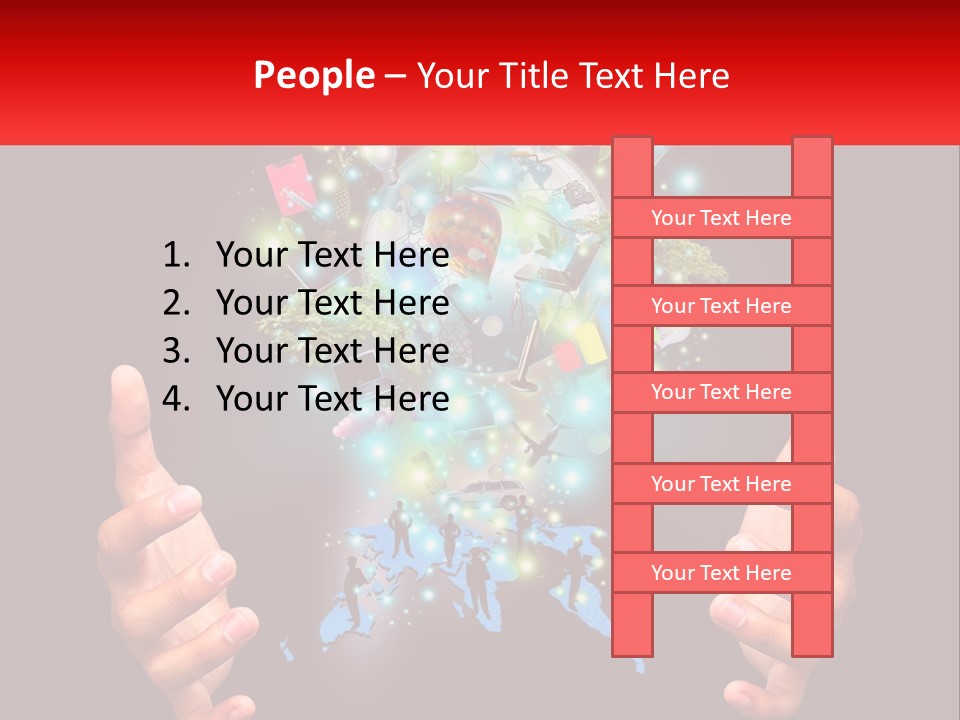 Electricity Ventilation Cooling PowerPoint Template