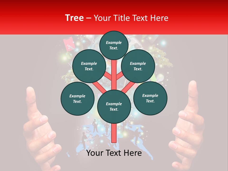Electricity Ventilation Cooling PowerPoint Template