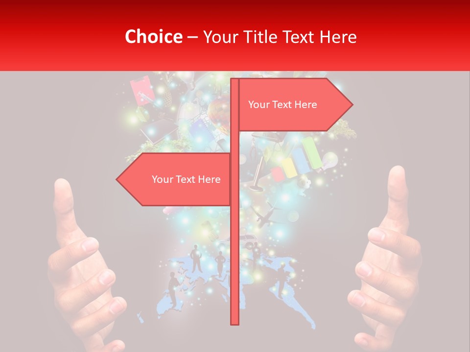 Electricity Ventilation Cooling PowerPoint Template