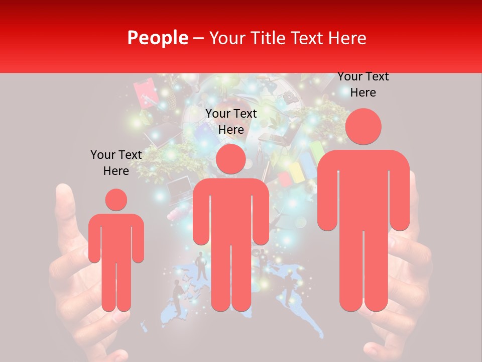 Electricity Ventilation Cooling PowerPoint Template