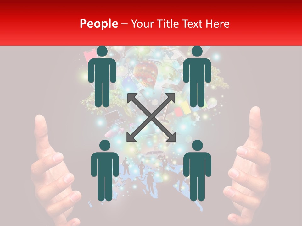 Electricity Ventilation Cooling PowerPoint Template