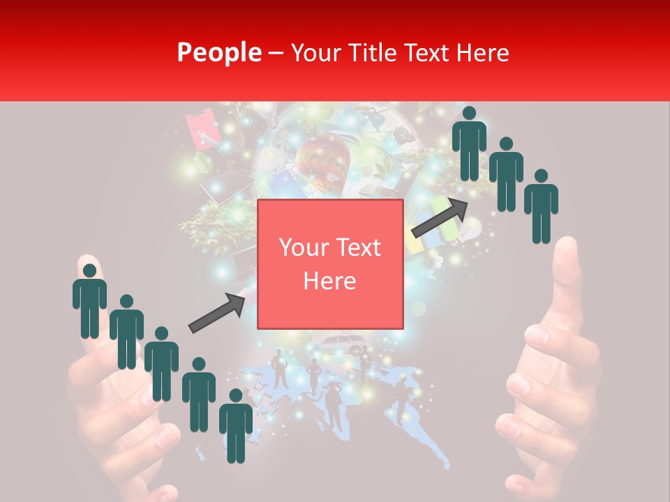 Electricity Ventilation Cooling PowerPoint Template