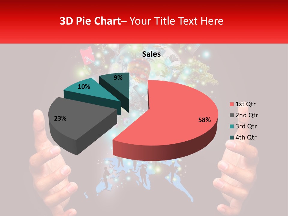 Electricity Ventilation Cooling PowerPoint Template