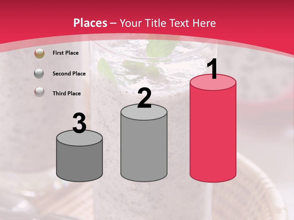 White Conditioner Temperature PowerPoint Template