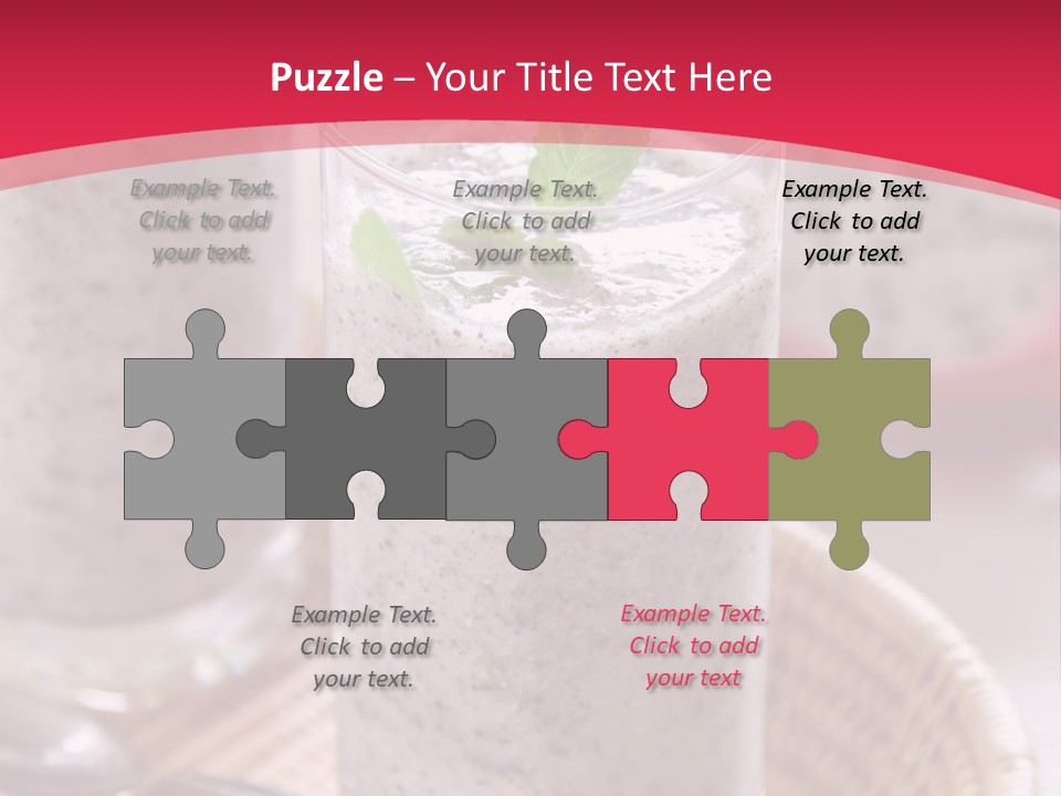 White Conditioner Temperature PowerPoint Template