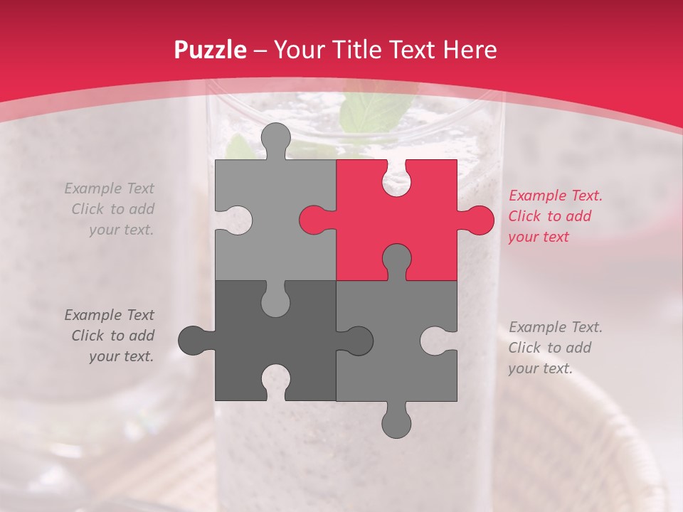 White Conditioner Temperature PowerPoint Template