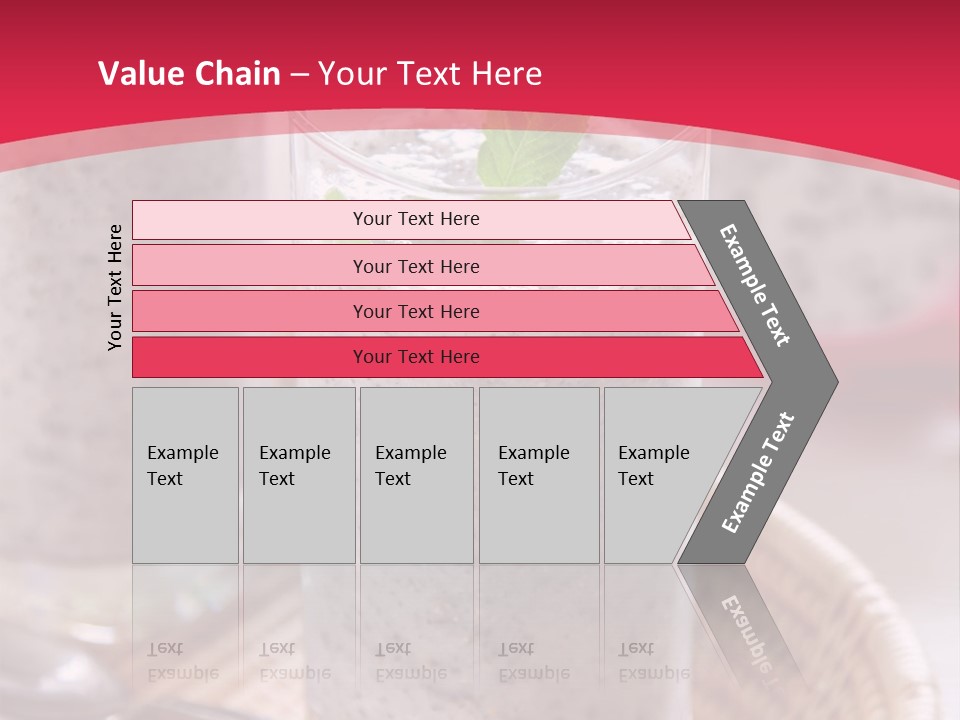 White Conditioner Temperature PowerPoint Template