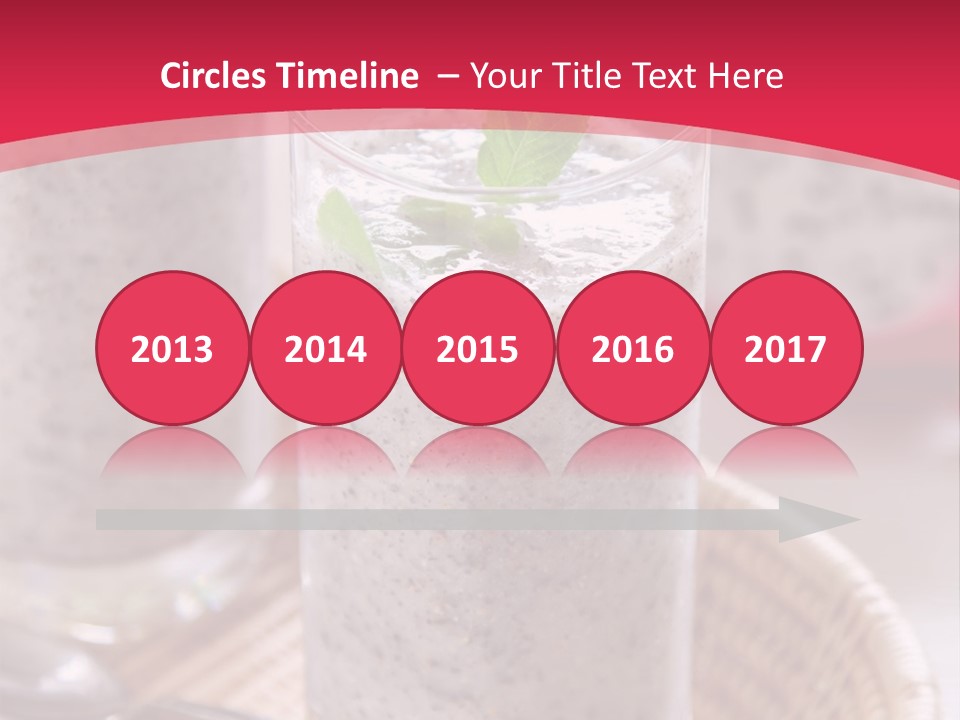 White Conditioner Temperature PowerPoint Template